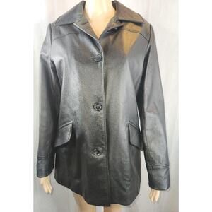 NWOT | Danier | Women | Leather Jacket | Black | Size XS (fits larger)